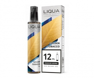 Golden Tobacco (Výberový tabak) - Príchuť LIQUA Mix & Go 12ml