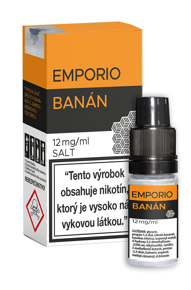 E-liquid Emporio Salt 10ml / 12mg: Banana