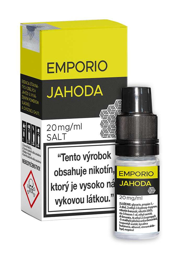 E-liquid Emporio Salt 10ml / 20mg: Jahoda