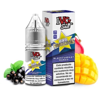 E-liquid IVG Favourite BAR Salt 10ml / 20mg: Blackcurrant Mango