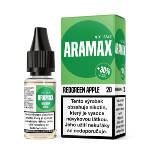 Aramax salt 10ml - Red Green Apple 10mg/ml