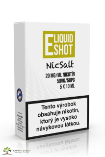 5x10ml E-Liquid Shot Booster NICSALT 50PG/50VG 20 mg/ml