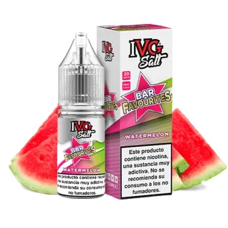 E-liquid IVG Favourite BAR Salt 10ml / 10mg: Watermelon