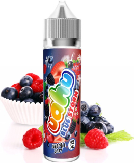 Príchuť UAHU Shake & Vape: Blue Storm (Bobulovitý mix) 12ml